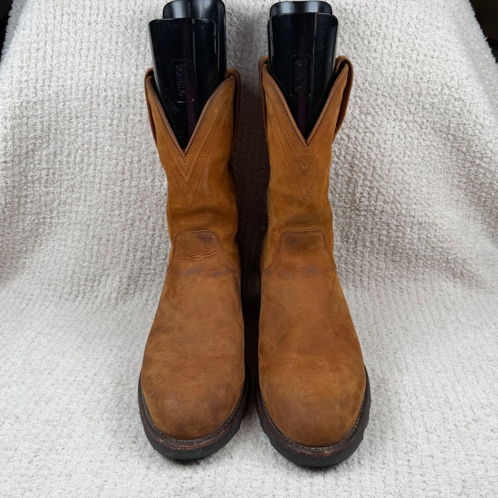 Tecovas The Stockton Men's Western Work Boots 12D Oiled Bovine Vibram M12-20